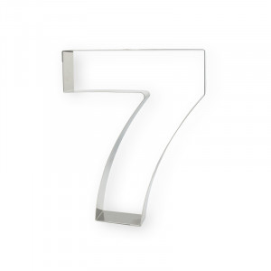 Rama Inox Cifra 7, Ø20xH4cm