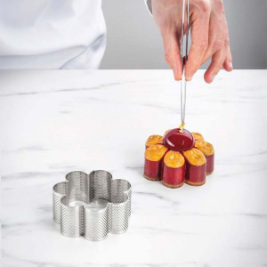 Rama Microforata Tarte Viennoiserie by Johan Martin Floare Ø 10 x H 4.5 cm - Img 3