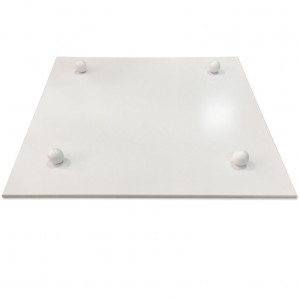 Rectangular Cake / Buffet Tray 60 x 50 cm, Plastic with Legs - Img 2