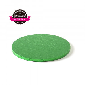 Round Cake Dish Green, Ø 25 x H 1.2 cm - Img 1