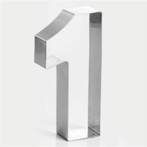 Rozsdamentes acél ág, Ø30xH4cm