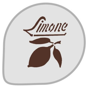 Sablon Plastic Round Round Lemon Ø 26 cm
