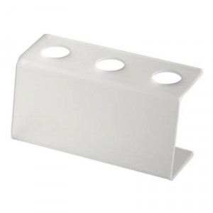 Serving Stand 3 Ice Cream Cones, Satin Plexiglas, 21x9xH11cm - Img 1