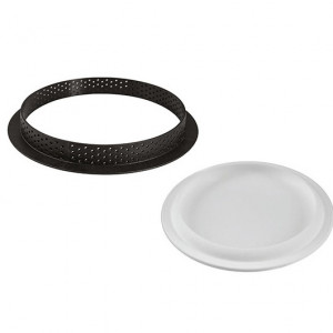 Set Tarte Ø 19 cm, 1 Rama Microforata + Forma Silicon