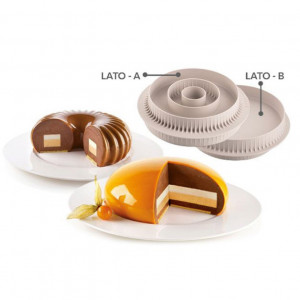 Silicon Cake Tin / 3D Insert Ø 9.2/15/17.5 x H2.5 cm, 18/300/600 ml - Img 3