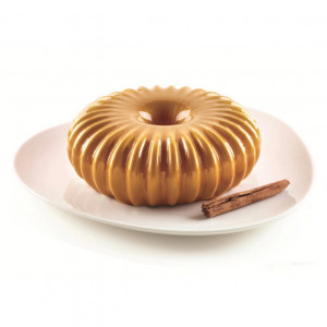 Silicon Cake Tin 3D Radius Ø 19.5 x H 6.8 cm, 1530 ml - Img 7