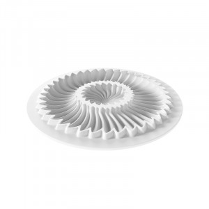 Silicon Decor Top/Insertie Crown Honore Ø 17.7 (6.9) x H 1.4 cm, 240 ml - Img 4
