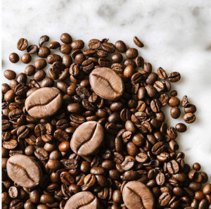Silicon Gourmand Coffee Bean Gourmand mould 3.2 × 2.4 × H 1.3 cm, 28 cavities - Img 1