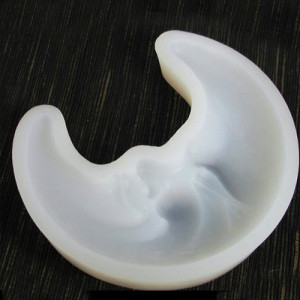 Silicon Luna mould, 19 x 21.5 x H 2 cm - Img 2