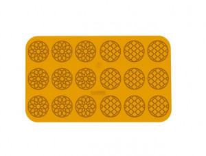 Silicon mould Silikomart NaturaE Amber 2 models Ø 6.8 x H 2 cm, 2 - 2.8 ml, 18 cavities - Img 2