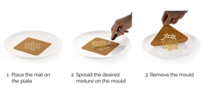Silicon mould Silikomart NaturaE Decor Leaves Ø 10 x H 0.1 cm, Set 2 pieces - Img 3