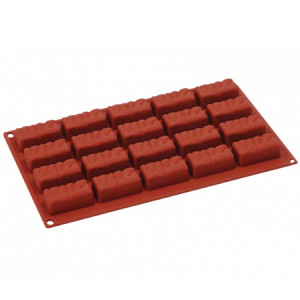 Silicon Nougat mould 5x2.2xh2cm, 20 cavities