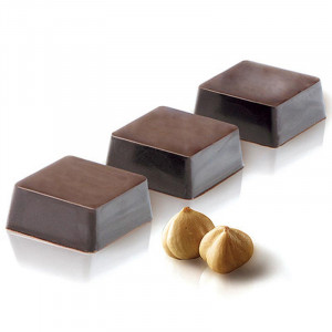 Silicon Square mould 3.8x3.8 x 3.8 x H1.5 cm, 24 cavities - Img 2
