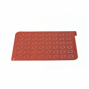 Silicone baking mats for Macaroons Ø 3.5 cm, 40 x 30 x H 0.15 cm (MAC01) - Img 2