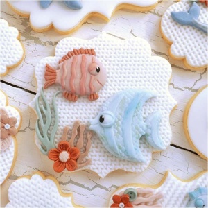 Silicone Fish Mould, 4 Subjects Ø 4 and 4.2cm - Img 3