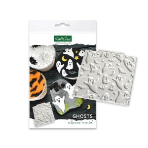 Silicone Moulding Decor Ghost Texture 10.7 x 10.5 cm - Img 1