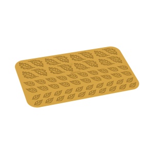 Silikomart NaturaE szilikon forma, levelek, 3 kivitel, 6,9 – 4,8 – 4,4 x 4 – 2,5 – 2,1 x H 0,15 cm, 56 üreg - Img 2