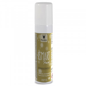 SPRAY Pearly Golden - Zsírban oldódó ételfesték E171 nélkül, 100 ml - Azo mentes