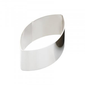 Stainless steel Elipsa 9 x 5 x H 4 cm - Img 1