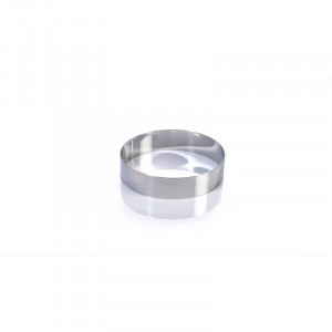 Stainless steel round Ø 16 x H 4 cm