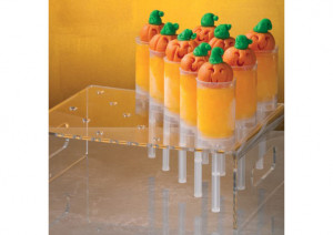 Suport PushUpPops, 18 Produse, Plexiglas Transparent, 31 x 25 x H 10 cm - Img 2