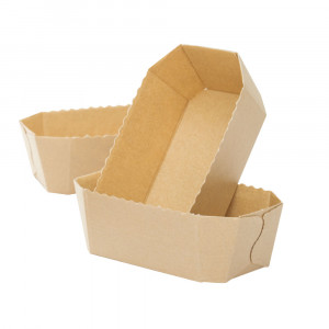 Sütőformák 15.3x8.8xH6cm - 300 gr, hőálló karton, 30 darabos készlet - Img 3