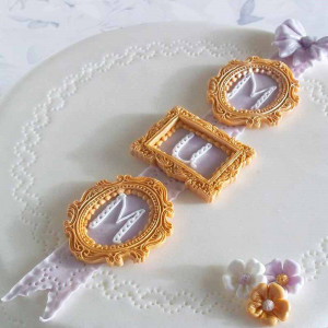 Szilikon Cameo ovális szilikon formázó Cameo ovális 2 topik, 3,5 x 2,5 x 0,6 cm - Img 7