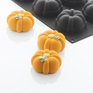 Szilikon Pansy forma Ø 6,7 x H 3,55 cm, 6 üreg, 91 ml