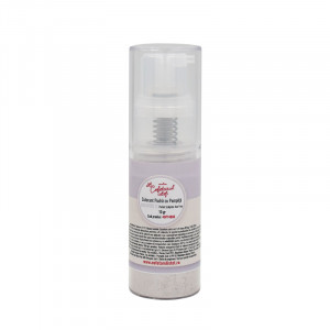 Színezőpor Glitter Glitter Silver Glitter 2 Sclipitor Azo Free, 10 gr Pompita palackban