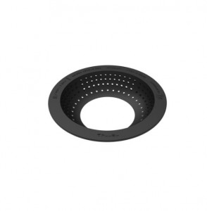 Tarte 3D kerek kerek ovális szegélyek Ø8xh2cm - hőre lágyuló réz mikroperforált, 6 darabos készlet - Img 4