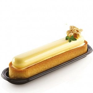 Tarte Set 14.6 x 3.5 cm, 6 Microperforated Copper + Silicon Mould 6 cavities - Img 2