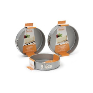 Tava Blat Rotunda Margini Drepte si Baza Detasabila, Ø 20 x H 6.5 cm, Otel Antiaderent - Img 2