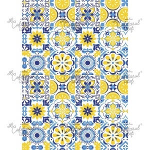 Textures printed wafer Textures Model 10 Ceramic, A4 - Confectioner Istet