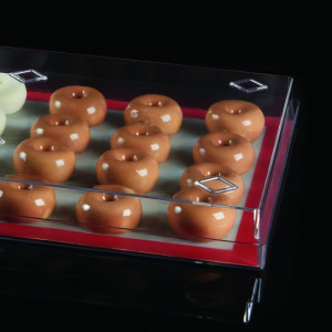 Transparent lid H 8.5 cm, for Tavi 60 x 40 cm, Polycarbonate - Img 2