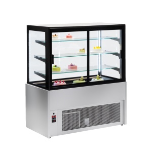 Vitrina ventilata Kristall fara unitate de racire si spatiu de depozitare, 100 (L) x77 (l) x138 (H)cm - Img 3
