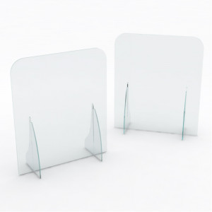 Windscreen Protection and Anti-Collision Rounded Corners without Window, W100xH90xD30cm - Img 2