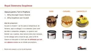 Гъвкава глазура Souplesse Шоколад с млечен шоколад Souplesse Dawn, 3 кг - Img 3