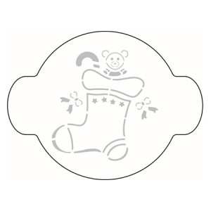 *Кръгла сапунена чиния с коледна украса Ø 20 cm - Img 2