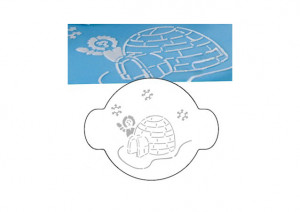 *Кръгла сапунерка Decor Winter Ø 10 cm