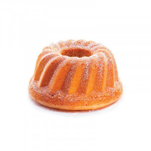 Силиконова мини форма за гугелфуф Ø 3,5 x H 2 cm, 24 кухини (SF232) - Img 2