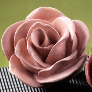 Силиконова отливка Rose Rose Chic Mic Ø 4 cm - Img 3