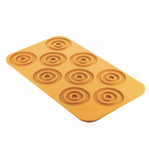 Силиконова форма NaturaE Cerc 3.0 Ø 2,2-5,8-10 x H 0,5 cm, 9 кухини - Img 2