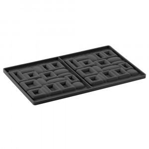 Силиконова форма TOP Maya 13.5x13.5x13.5xH0.7cm, 2 кухини - Img 3