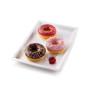 Силиконови понички Ø 7,5 x H 2,8 cm, 6 кухини (SF170) - Img 4