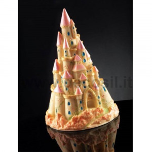 Силиконов калъп 3D Story Castle, Ø 13,5 x H 22,3 cm - Img 3