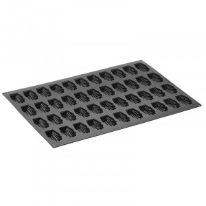 Форма Pavoflex 60x40cm Madeleine 7,8x4,5xh 1,8cm, 44 кухини, 35 ml - Img 3