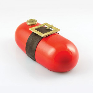 3D Силиконова форма за торта Jr Възглавница за крака 19 x 7,3 x H 6 cm + резец, 600 ml - Img 3
