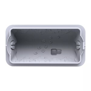 3D силиконови куфари Зимна къщичка 23 x 10,5 x H 7,5 cm, 1100 ml - Img 4