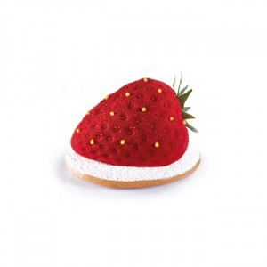 3D Capsicle, 7.1x5.4xH4.6cm - Силиконова вилица за една порция, 20 кухини - Img 1