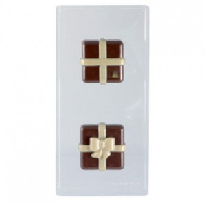 3D Gift Boxes - Kit Matrite Plastic 2 Subjects Chocolate - Img 2